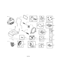 Main Unit Diagram and Parts List for  Craftsman Pressure Washer