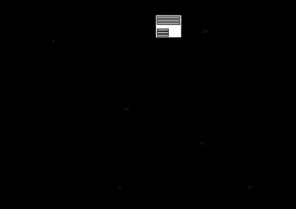 Part Location Diagram of CMCB2015 Craftsman Battery