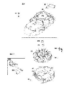 Flywheel/ignition/starter Diagram and Parts List for  Craftsman Lawn Mower