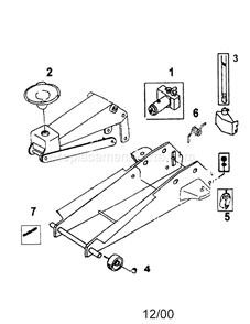 Part Location Diagram of 950139-08 Craftsman Spring