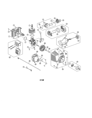 Part Location Diagram of 794-00127A MTD Wire Lead