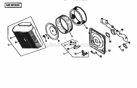 Page Q Diagram and Parts List for  Craftsman Lawn Tractor