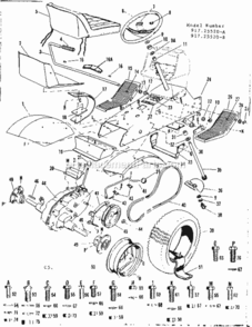 Part Location Diagram of 8790H Craftsman Seat Pad