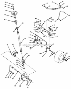 Part Location Diagram of 131672 Craftsman Pivot Bracket