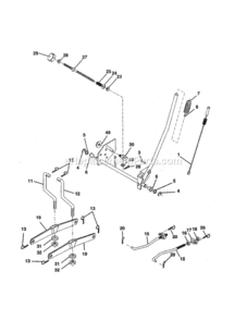 Page I Diagram and Parts List for  Craftsman Lawn Tractor