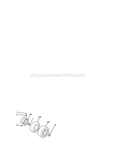 Page H Diagram and Parts List for  Craftsman Lawn Tractor