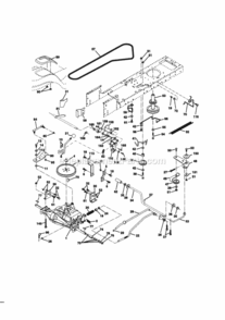 Part Location Diagram of 74780415 Craftsman Bolt Hex Fin 1/4-20 Unc X 1 Gr 5