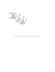 Page H Diagram and Parts List for  Craftsman Lawn Tractor