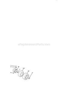 Page H Diagram and Parts List for  Craftsman Lawn Tractor