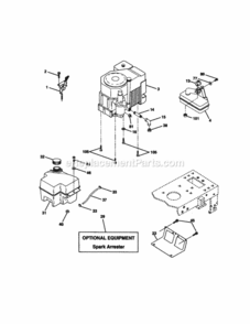 Part Location Diagram of 74780508 Craftsman Bolt, Hex Hd 5/16-18 Unc X 1/2