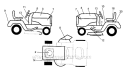 Part Location Diagram of 177374 Craftsman Engine Decal