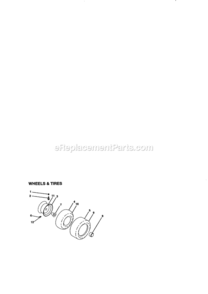 Page H Diagram and Parts List for  Craftsman Lawn Tractor