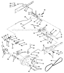 Part Location Diagram of 532136923 Husqvarna Puck Brake Top