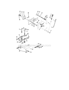 Page I Diagram and Parts List for  Craftsman Lawn Tractor