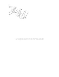 Page H Diagram and Parts List for  Craftsman Lawn Tractor