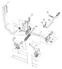Lift Assembly Diagram and Parts List for  Craftsman Lawn Tractor