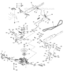 Part Location Diagram of 192390X428 Craftsman Shift console