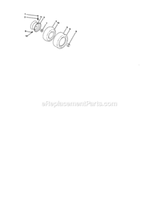 Page H Diagram and Parts List for  Craftsman Lawn Tractor