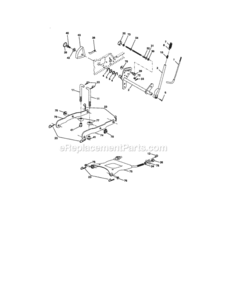 Page I Diagram and Parts List for  Craftsman Lawn Tractor