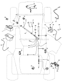 Electrical Diagram and Parts List for  Craftsman Lawn Tractor