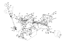 Steering Diagram and Parts List for  Craftsman Lawn Tractor