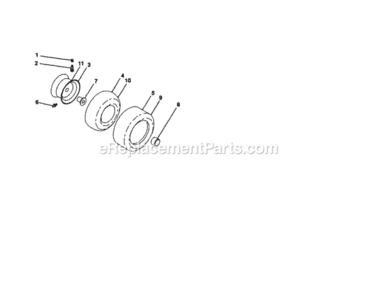Page I Diagram and Parts List for  Craftsman Lawn Tractor