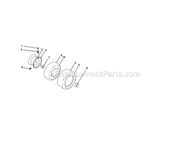 Page I Diagram and Parts List for  Craftsman Lawn Tractor