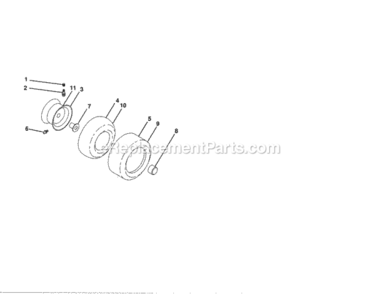 Page I Diagram and Parts List for  Craftsman Lawn Tractor