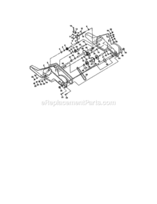 Page D Diagram and Parts List for  Craftsman Tiller