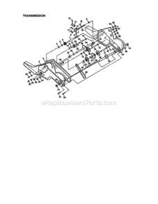 Page D Diagram and Parts List for  Craftsman Tiller