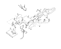 Tine_Shield Diagram and Parts List for  Craftsman Tiller