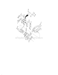Page F Diagram and Parts List for  Craftsman Tiller