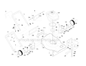 Part Location Diagram of 184941 Husqvarna Pulley, Engine