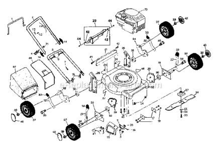 Part Location Diagram of 166112X479 Craftsman Bracket