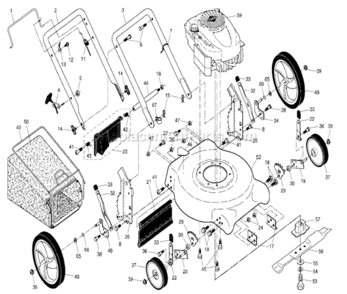 Part Location Diagram of 330881 Craftsman Clipping Deflector