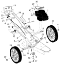 Part Location Diagram of 532181699 Husqvarna Drive Control Cable