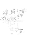 Air Compressor Diagram and Parts List for  Craftsman Compressor