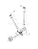 Pump Diagram and Parts List for  Craftsman Compressor