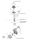 Pump Diagram and Parts List for  Craftsman Compressor
