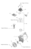 Pump Diagram and Parts List for  Craftsman Compressor