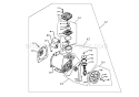 Pump Assy Diagram and Parts List for  Craftsman Compressor