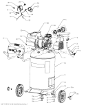 Part Location Diagram of 019-0271 Powermate AIR FILTER ASSY CUSTOM CRAFTSM