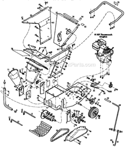 Part Location Diagram of 650965 Craftsman Screw