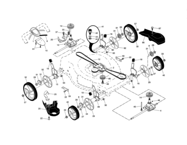 Part Location Diagram of 587249302 Husqvarna Bracket dual trigger control