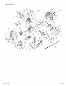 Diagram Diagram and Parts List for Type 0 Craftsman Trimmer