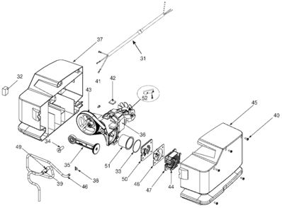 PUMP Diagram and Parts List for Type 0 Craftsman Compressor