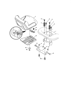 Part Location Diagram of 589483501 Husqvarna Spring