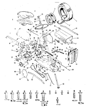 Part Location Diagram of 7017H Craftsman Nut