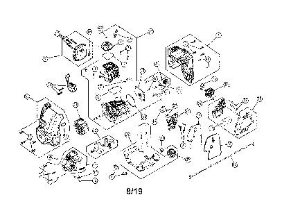 Part Location Diagram of 841-021121S MTD Starter hsg