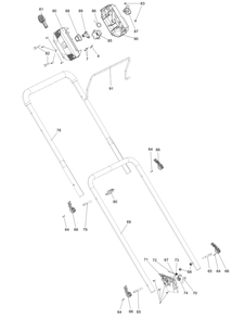 Part Location Diagram of N785830 DeWALT BUTTON